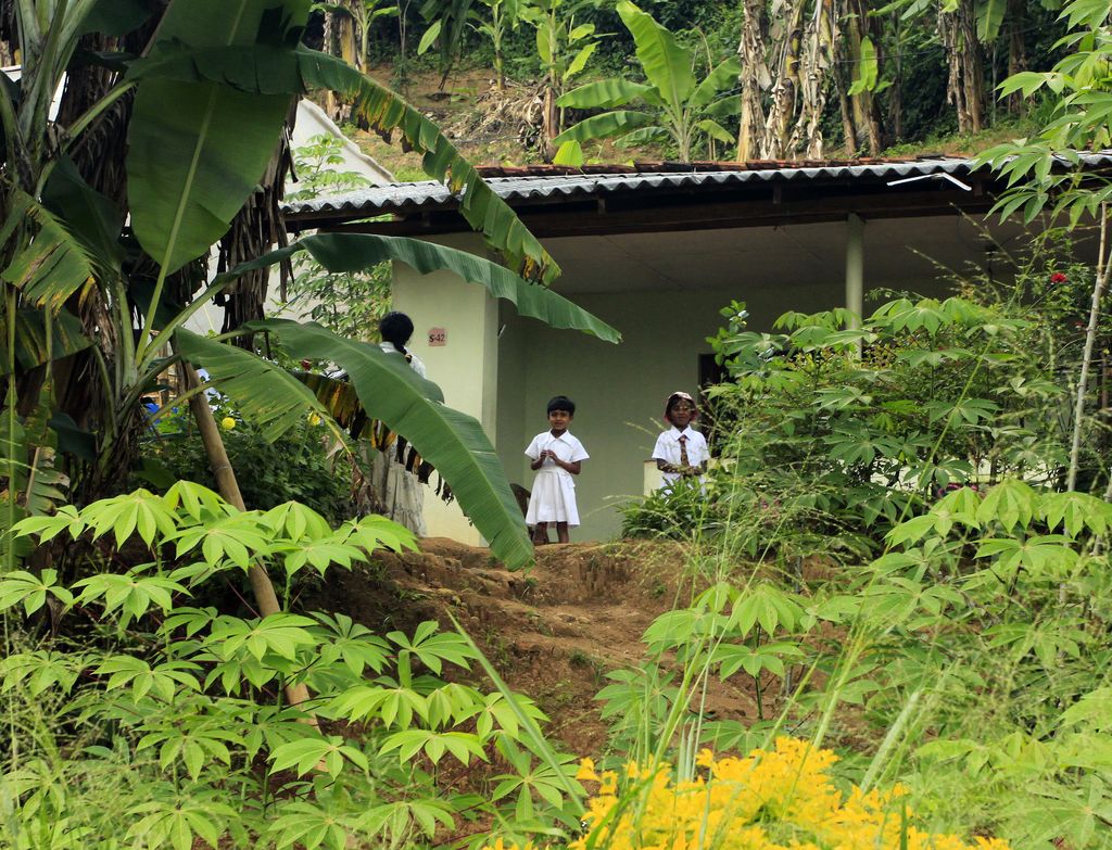 Sri Lanka - a local house in Ella