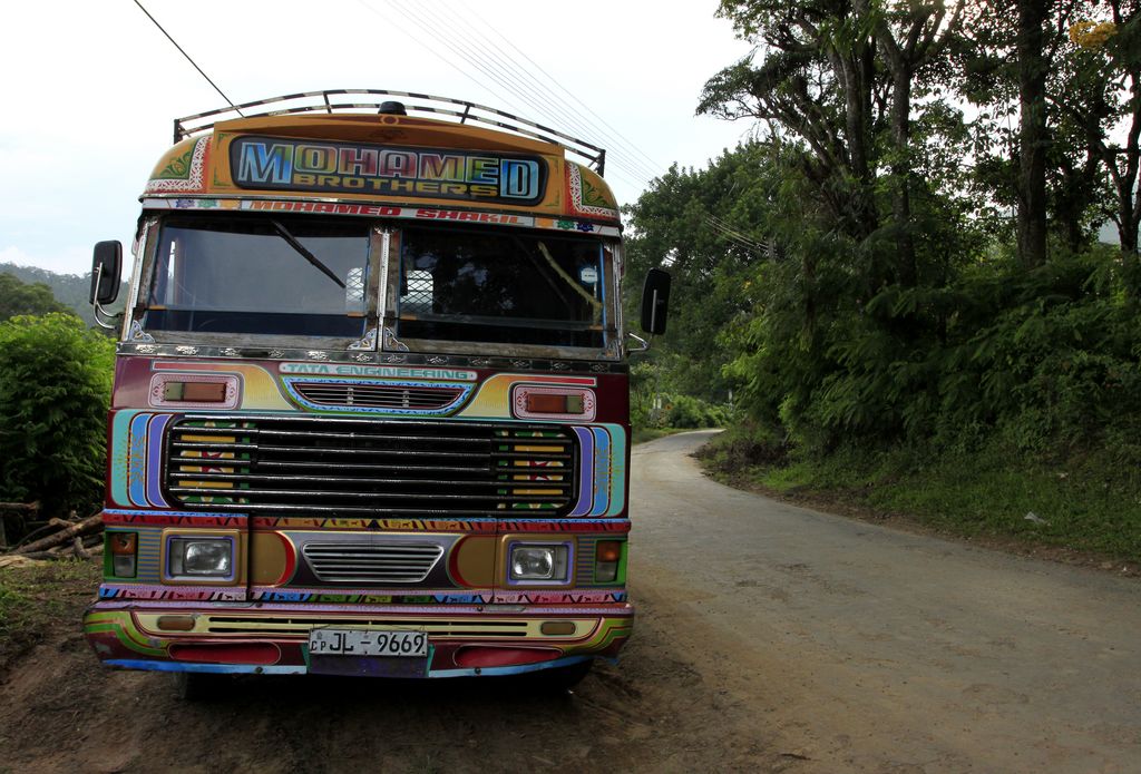 Sri Lanka - a local bus