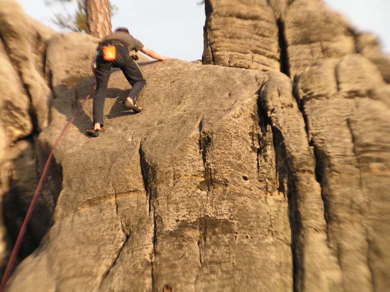 Czechia - climbing in Adrspach-Teplice rocks 22