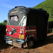 Sri Lanka - a tuktuk in Haputale