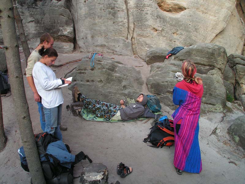 Czechia - climbing in Adrspach-Teplice rocks 27