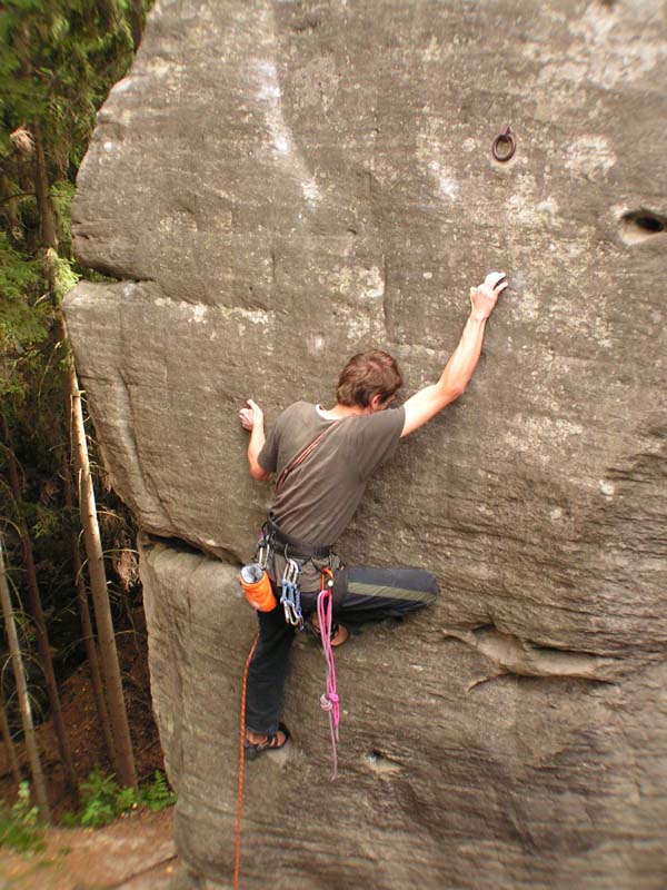 Czechia - climbing in Adrspach-Teplice rocks 30