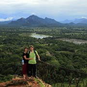 Sri Lanka - Brano and Paula in Sigiriya