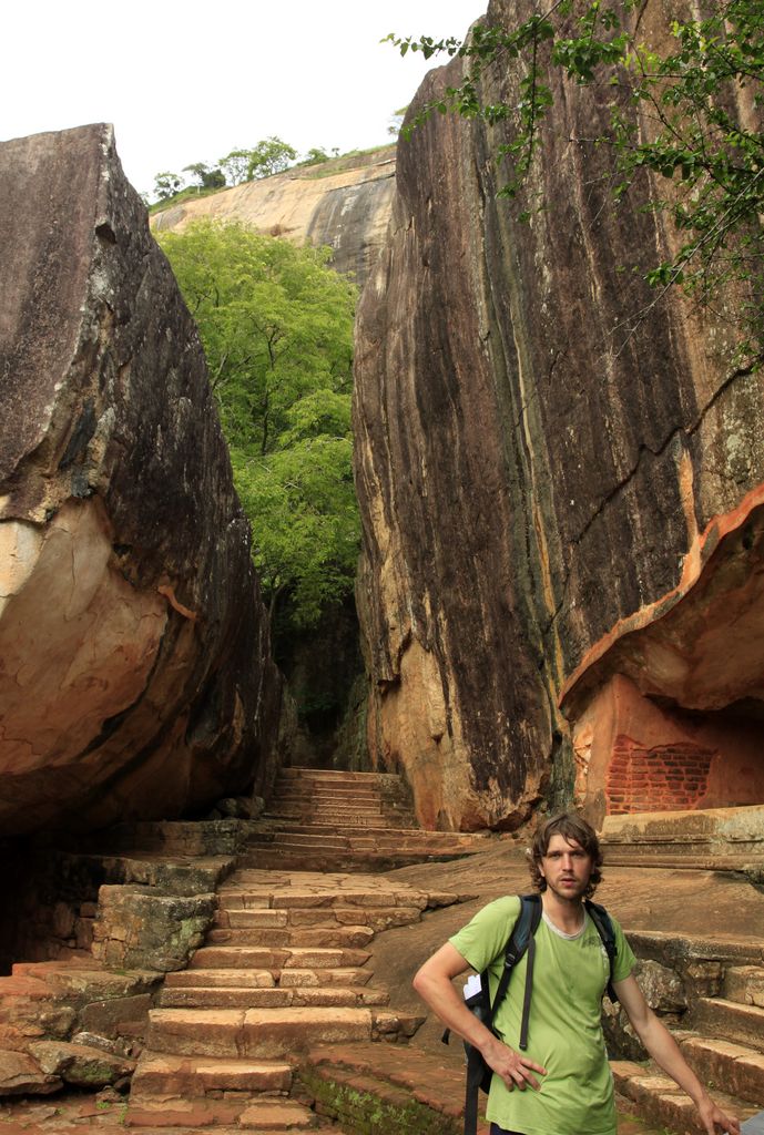 Sri Lanka - Sigiriya - a cobra cave