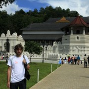 Sri Lanka - Brano in the Temple of the Tooth Relic