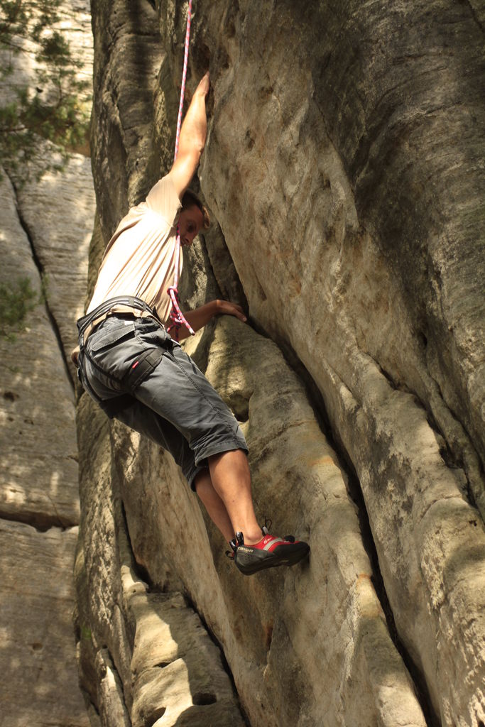 Czechia - climbing in Adrspach-Teplice rocks 63