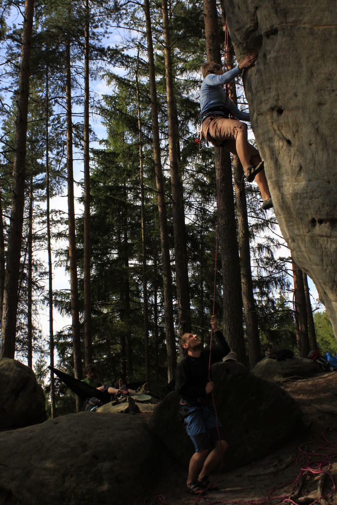 Czechia - climbing in Adrspach-Teplice rocks 65