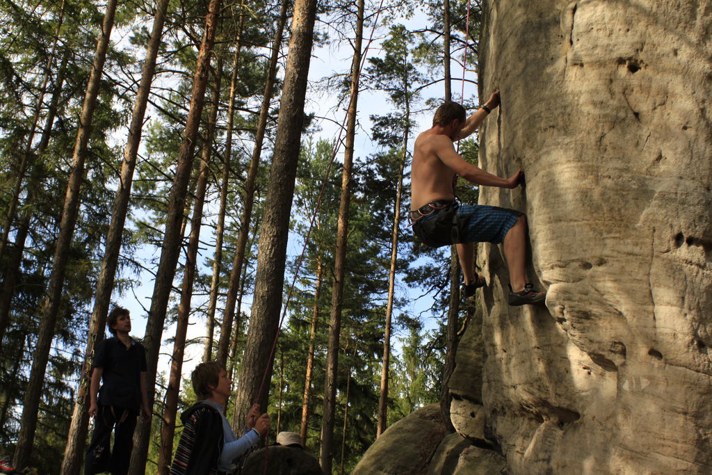 Czechia - climbing in Adrspach-Teplice rocks 71