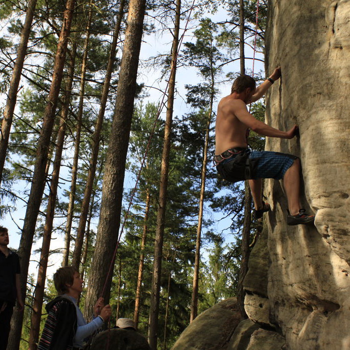 Czechia - climbing in Adrspach-Teplice rocks 71