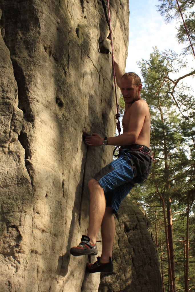 Czechia - climbing in Adrspach-Teplice rocks 72