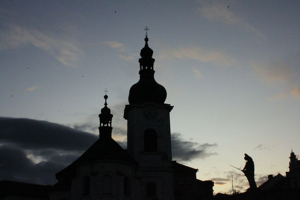 Czechia - a church in Nectiny