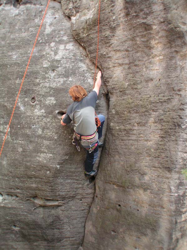 Czechia - climbing in Adrspach-Teplice rocks 34