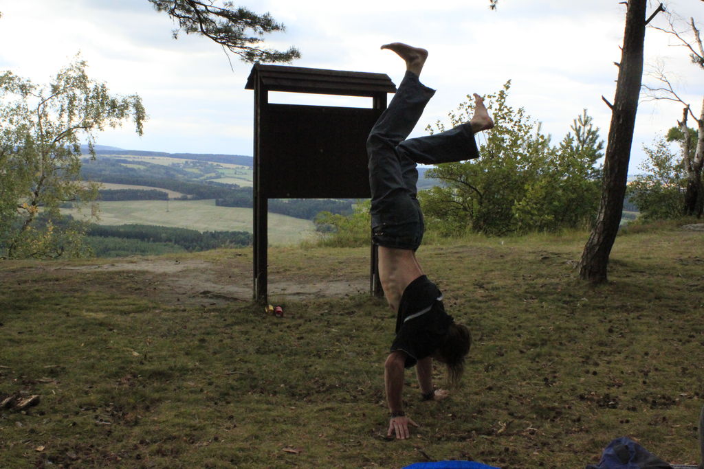 Czechia - on the top of Kozelka rocks