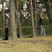 Czechia - slackline walking in Kozelka 26