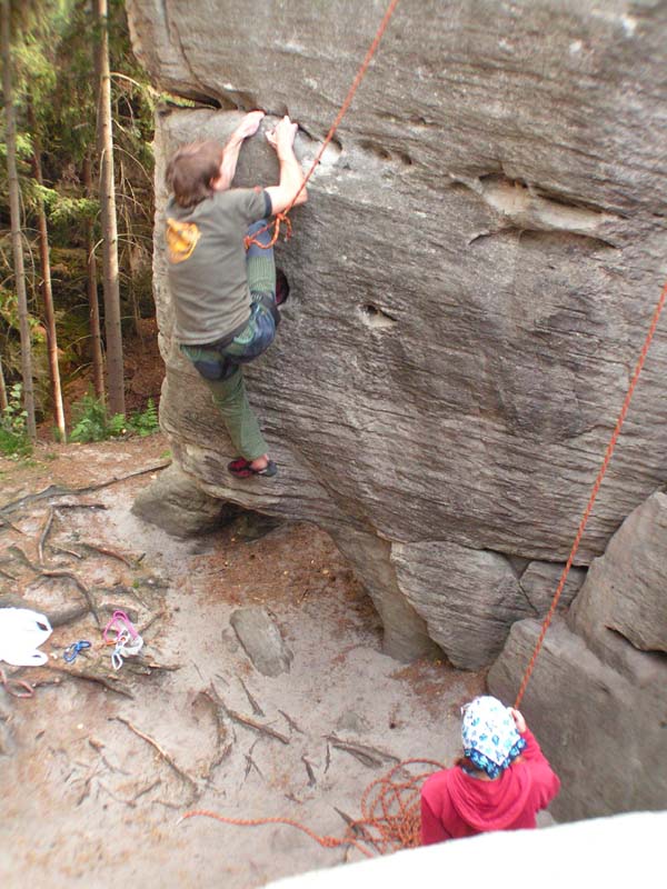 Czechia - climbing in Adrspach-Teplice rocks 36