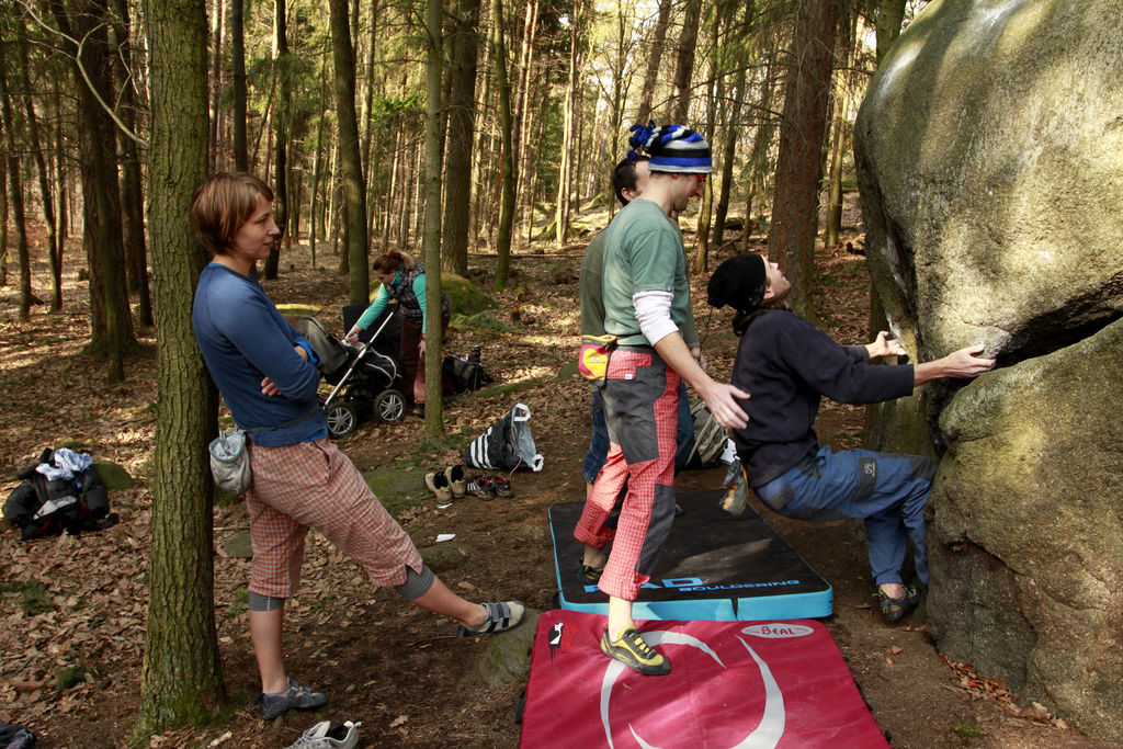 Czechia - Petrohrad bouldering 01