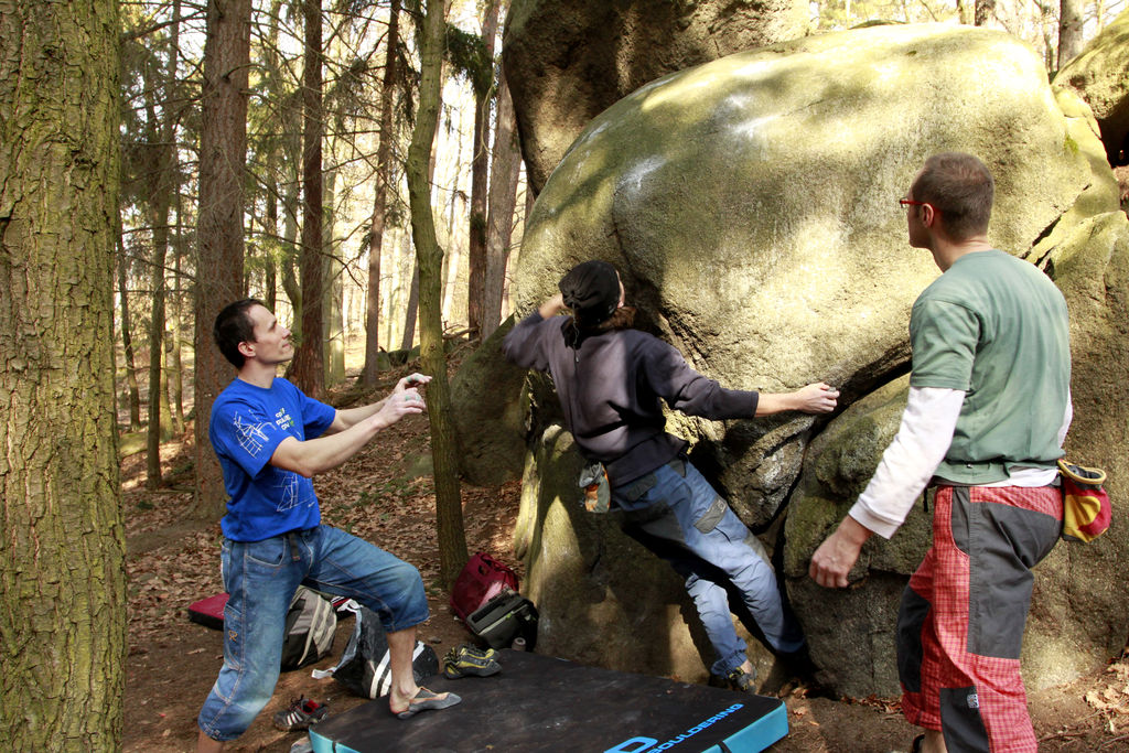 Czechia - Petrohrad bouldering 02