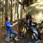 Czechia - Petrohrad bouldering 02