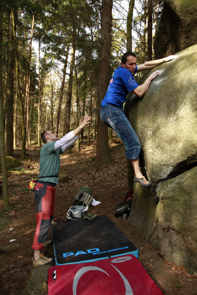 Czechia - Petrohrad bouldering 08