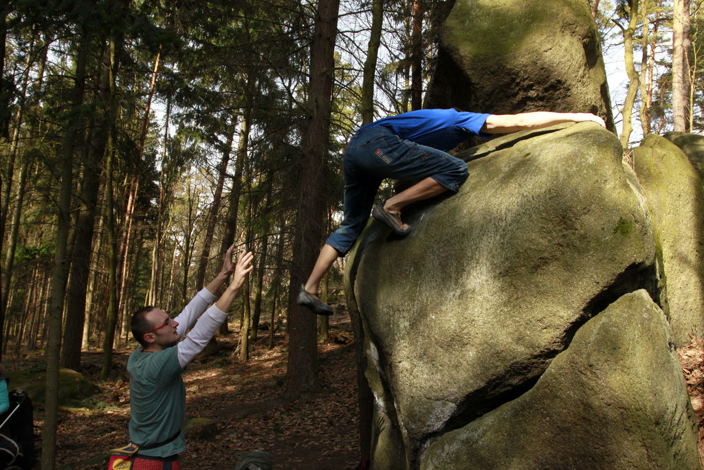 Czechia - Petrohrad bouldering 09