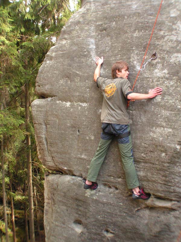 Czechia - climbing in Adrspach-Teplice rocks 38