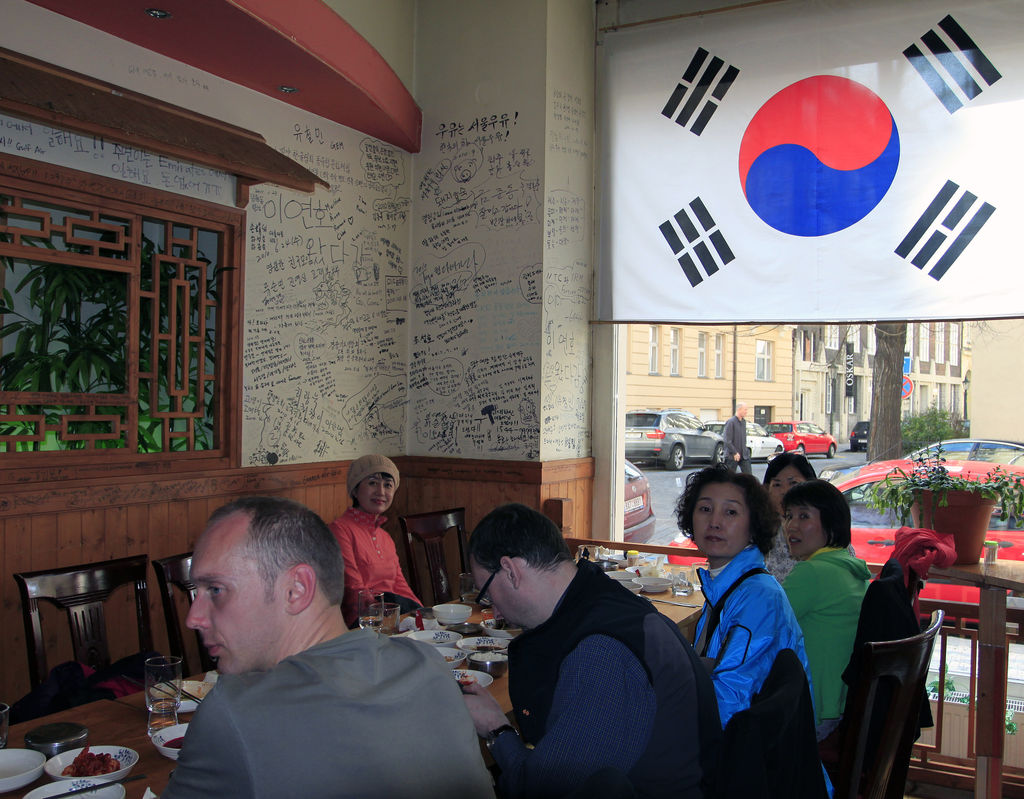 Czechia - Prague - in a Korean restaurant 02