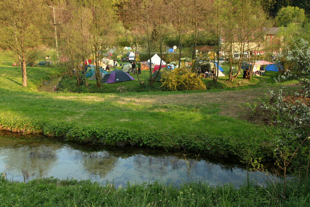 Germany - Frankenjura - camping in Gasthof Eichler