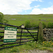 England - Riverside camping in Malham