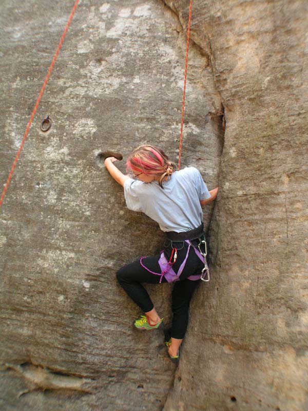 Czechia - climbing in Adrspach-Teplice rocks 40