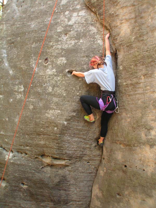 Czechia - climbing in Adrspach-Teplice rocks 41