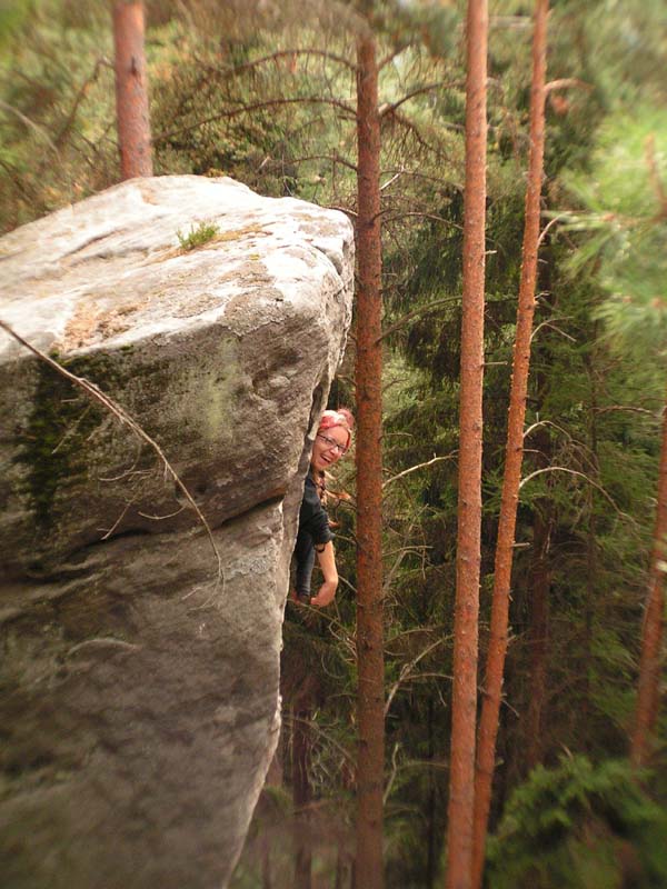 Czechia - climbing in Adrspach-Teplice rocks 42