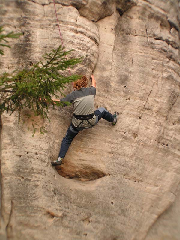 Czechia - climbing in Adrspach-Teplice rocks 43