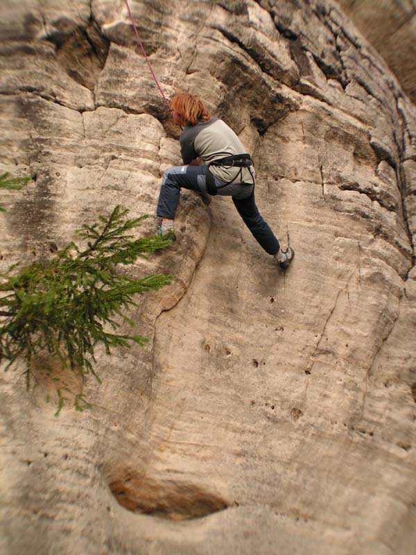 Czechia - climbing in Adrspach-Teplice rocks 44