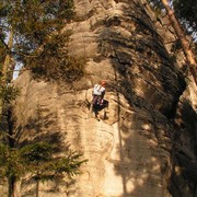 Czechia - climbing in Adrspach-Teplice rocks 45