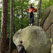 Czechia - Petrohrad bouldering 61