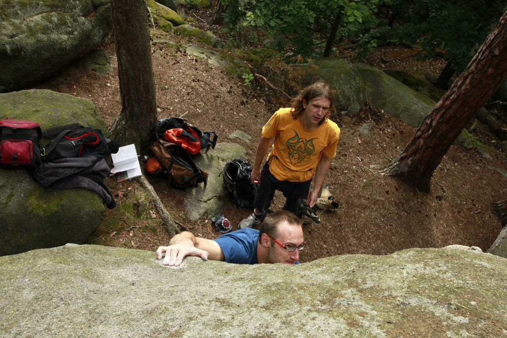 Czechia - Petrohrad bouldering 66