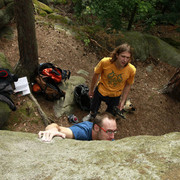 Czechia - Petrohrad bouldering 66