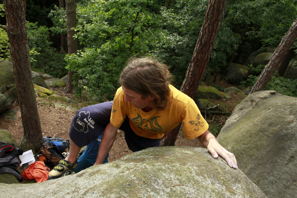 Czechia - Petrohrad bouldering 70