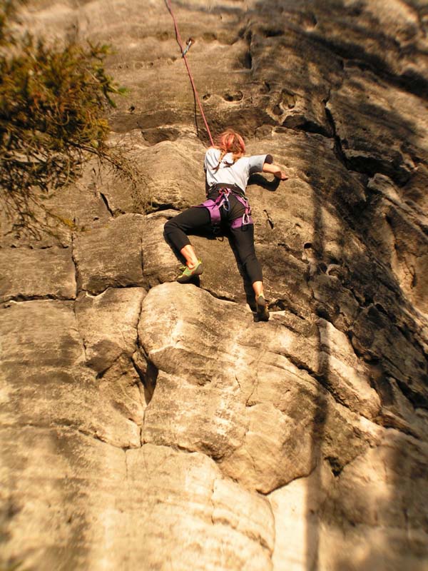 Czechia - climbing in Adrspach-Teplice rocks 47