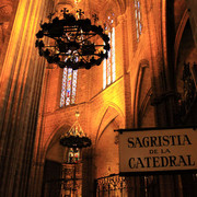 Spain -  inside the Barcelona Cathedral 02
