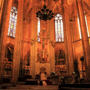 Spain -  inside the Barcelona Cathedral 03