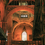 Spain -  inside the Barcelona Cathedral 05