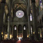 Spain -  inside the Barcelona Cathedral 08