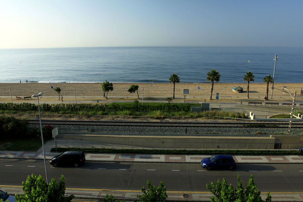 Spain - a beach at Pineda de Mar 01