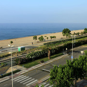 Spain - a beach at Pineda de Mar 02