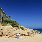 Spain - artificial climbing wall in Sant Pol de Mar 02