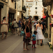 Spain - Rosa, Peter and John in Tossa de Mar 02