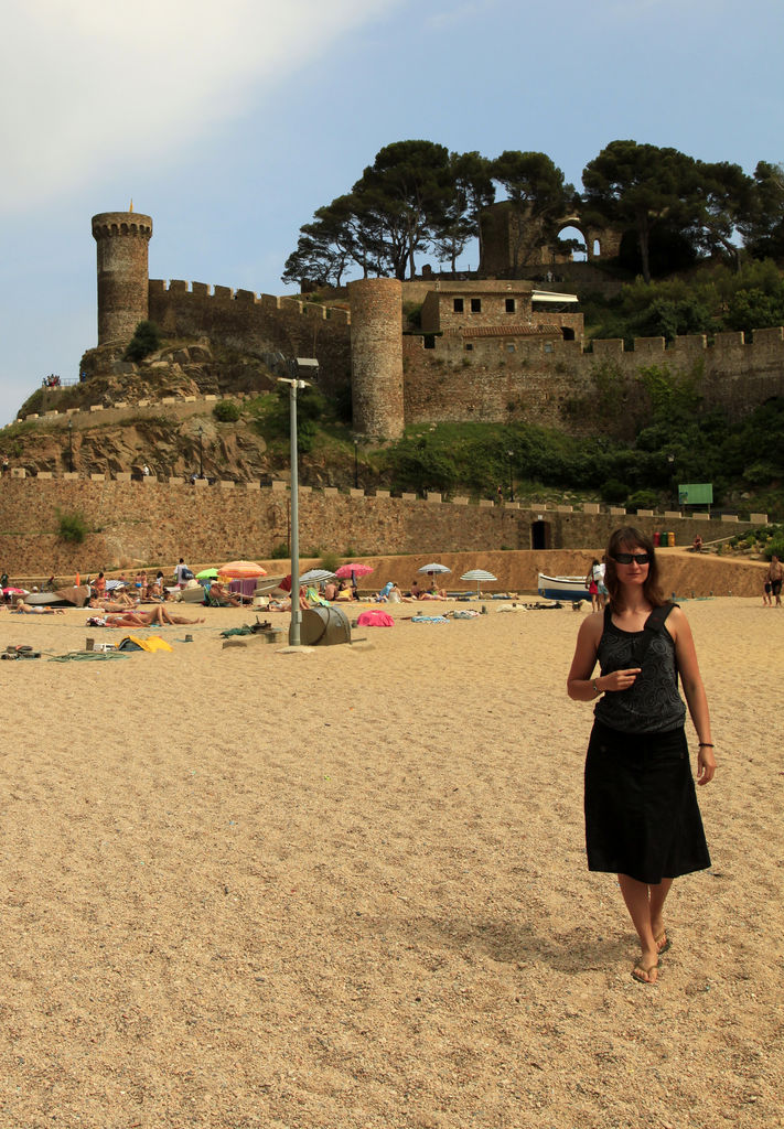 Spain -  Paula in Tossa de Mar 01