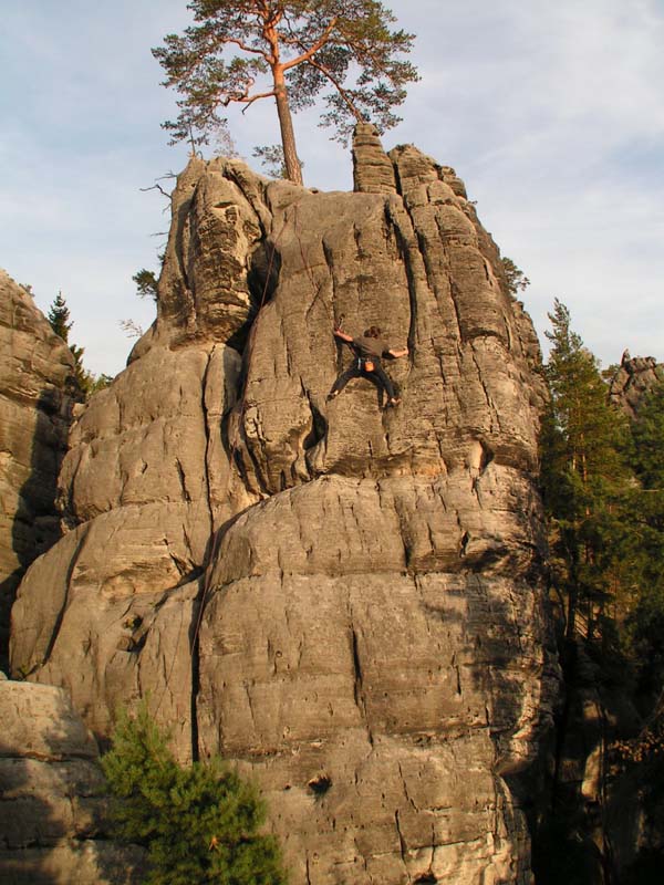 Czechia - climbing in Adrspach-Teplice rocks 51