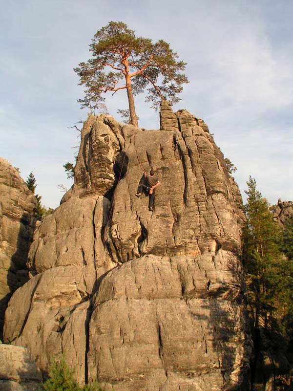 Czechia - climbing in Adrspach-Teplice rocks 52